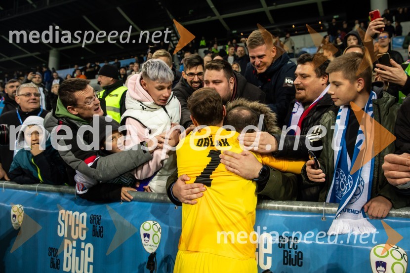  Jan Oblak, nogometaš, SlovenijaKvalifikacije za nogometno EP: Slovenija- Kazahstan