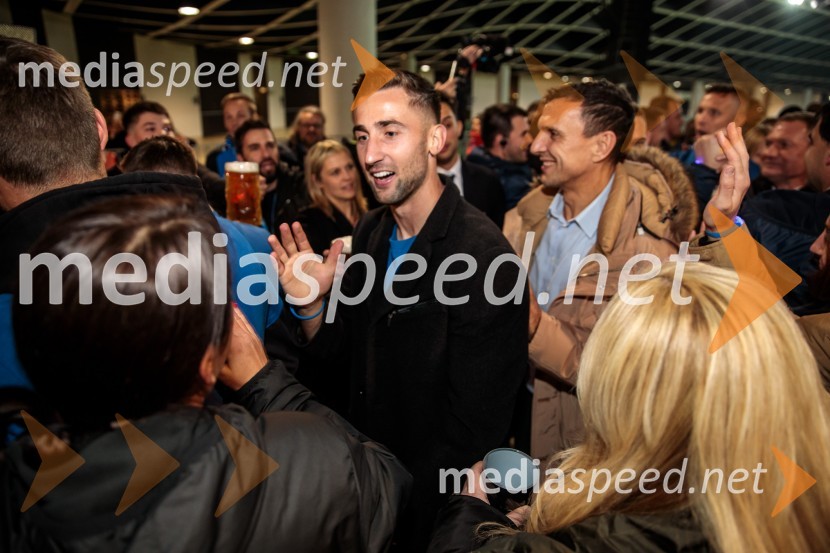  Andraž Šporar, nogometaš, SlovenijaKvalifikacije za nogometno EP: Slovenija- Kazahstan