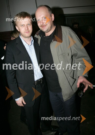 Matjaž Javšnik in Peter Musevski, igralcaViktorji za leto 2004