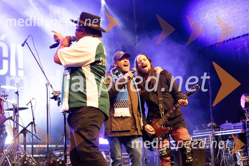  Peter Lovšin - Pero, pevec;  Grega Skočir, pevec, Big Foot Mama;  ... Slovenija je na evropskem prvenstvu