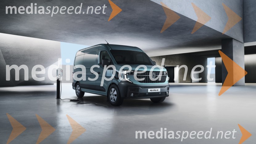 Novi Renault MASTER: »AEROVAN« Nove generacije z več vrst pogonskih sklopov
