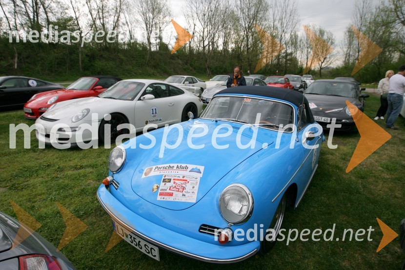 Srečanje članov Porsche klub Slovenija