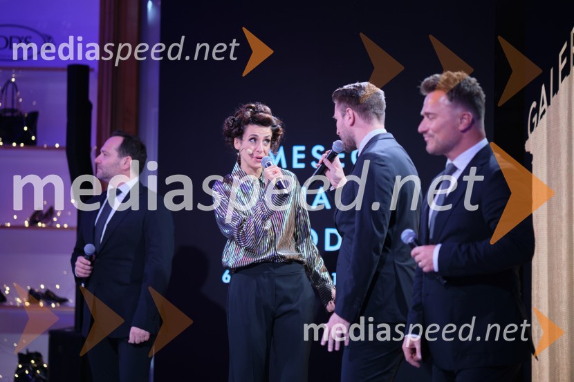  Aljaž Farasin, operni pevec;  ... ;  Gregor Ravnik, pevec;  Matjaž Robavs, operni pevecMesec italijanske mode v Galeriji Emporium