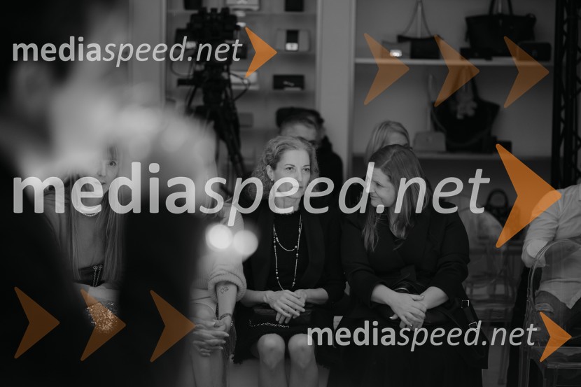  Hermina Kovačič, strokovnjakinja za komuniciranje;  Alma Rahne, novinarkaMesec italijanske mode v Galeriji Emporium