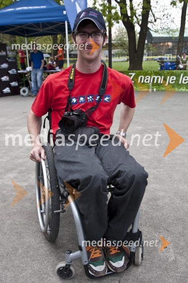 Gal Jaklič, paraolimpijecFormaraton, dobrodelni tek