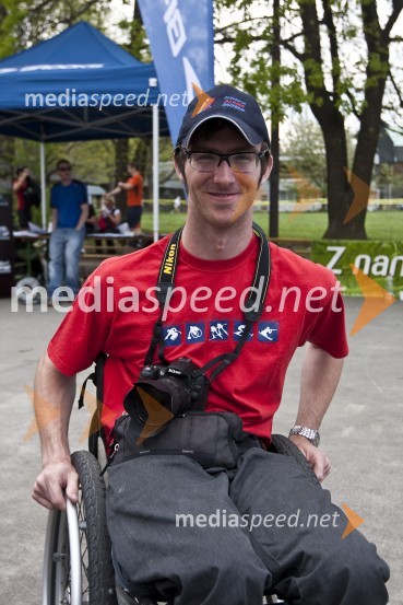 Gal Jaklič, paraolimpijecFormaraton, dobrodelni tek