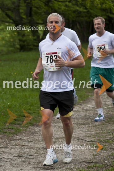 Rene Mlekuž, nekdanji alpski smučarFormaraton, dobrodelni tek