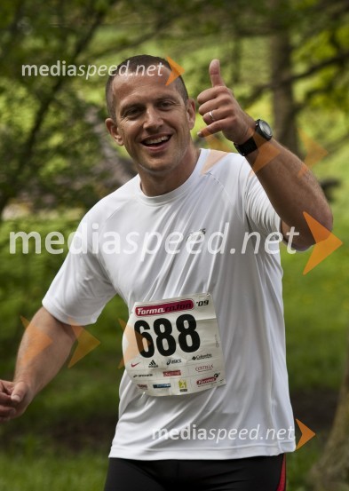 Jure Košir, nekdanji alpski smučarFormaraton, dobrodelni tek
