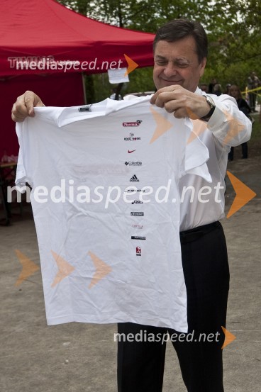 Zoran Jankovič, župan LjubljaneFormaraton, dobrodelni tek