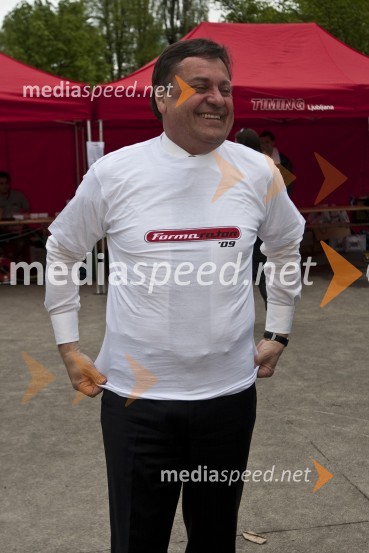 Zoran Jankovič, župan LjubljaneFormaraton, dobrodelni tek