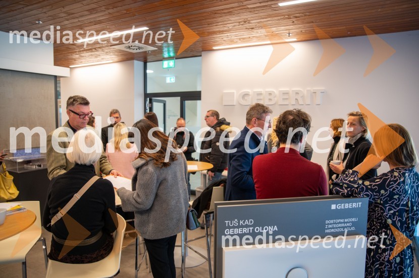 Odprtje novega zvočnega laboratorija družbe Geberit