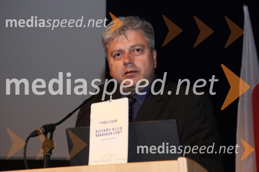 Andrej Verlič, podžupan Mestne občine MariborUstanovitev Rotary Kluba Maribor Lent