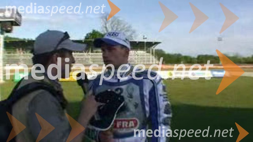 Matej Žagar, AMTK LjubljanaSPEEDWAY, Državno prvenstvo posameznikov 2009, 1. dirka