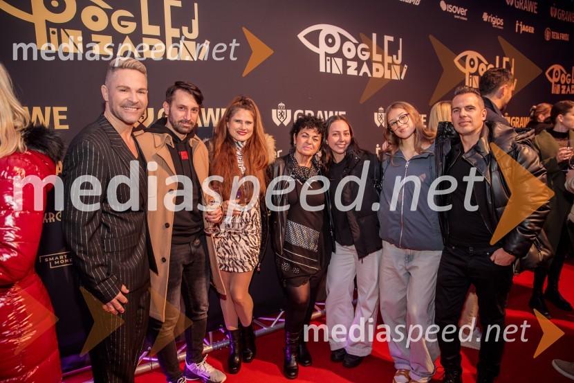  Sebastian Podgornik, pevec in plesalec;  ... ;  ... ;  ... ;  Ela Geržina;  Elsina Hukic;  Darin GeržinaPoglej in zadeni, 30 let kasneje