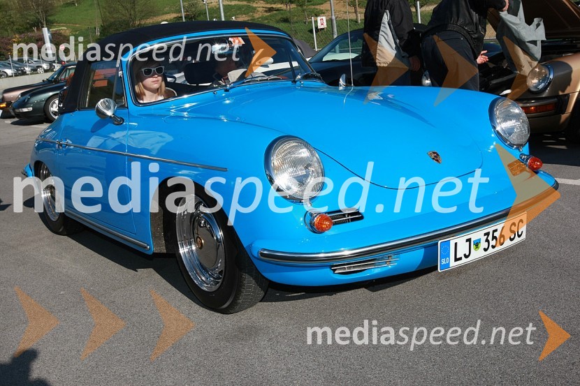 Srečanje članov Porsche klub Slovenija