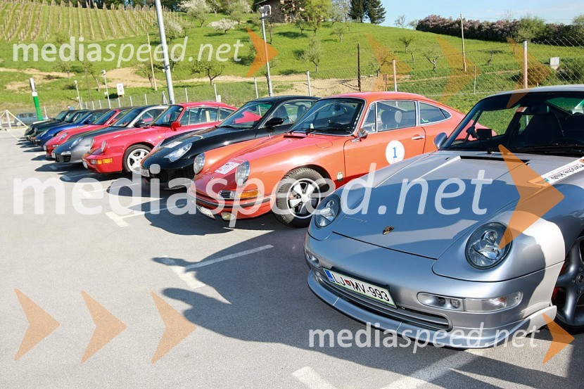 Srečanje članov Porsche klub Slovenija