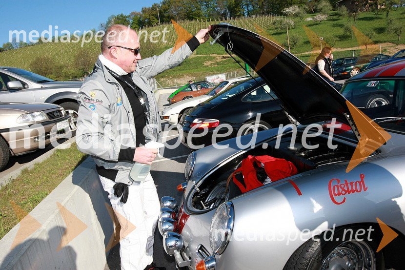 Srečanje članov Porsche klub Slovenija