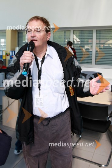 Rasto Ovin, predsednik Porsche klub SlovenijaSrečanje članov Porsche klub Slovenija