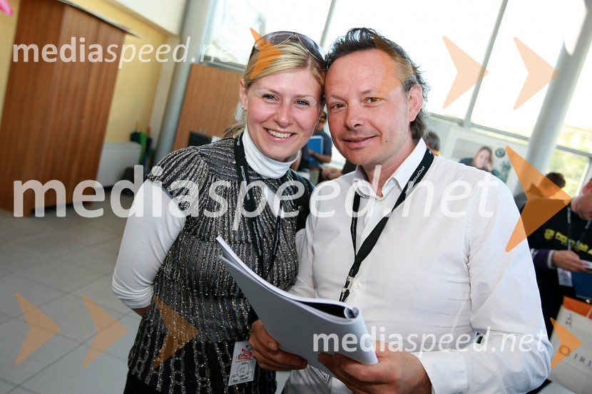 Maja Kardoš in Goran Dominko, podjetnikaSrečanje članov Porsche klub Slovenija