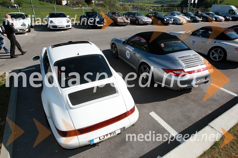 Srečanje članov Porsche klub Slovenija