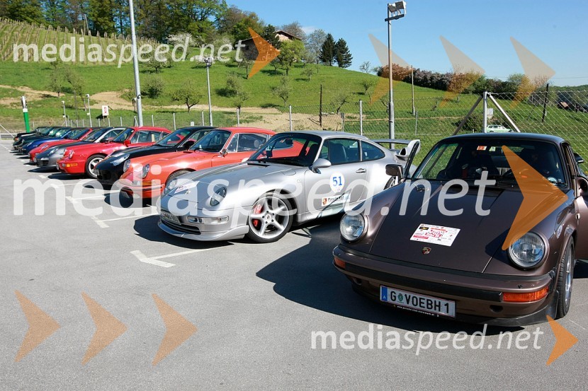 Srečanje članov Porsche klub Slovenija
