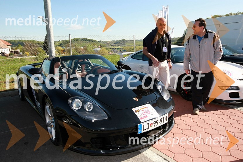 Srečanje članov Porsche klub Slovenija