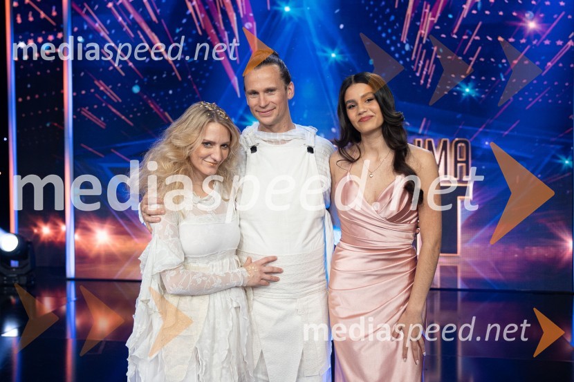  Tina Vrdjuka Kekec, Arbadakarba;  Matjaž  Kekec, Arbadakarba;  Maria Sofia Tovar Brčić, pevkaSlovenija ima talent 2023, četrta polfinalna oddaja