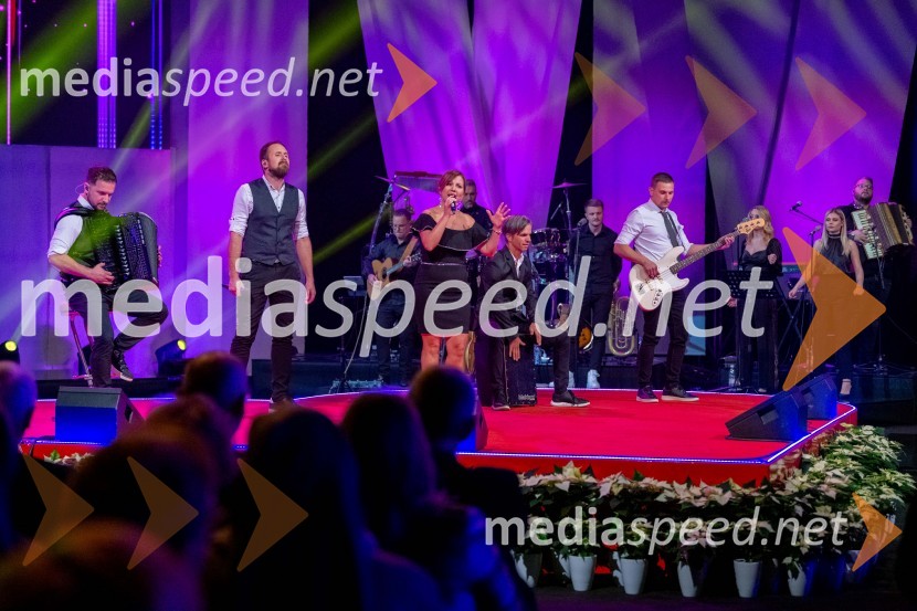  Davor Pušnik, voditelj jutranjega programa, Štajerski val;  Matic Supovec, ansambel Unikat;  Andreja Črešnar, ansambel Unikat;  Andrej Sluga, ansambel Unikat;  Bojan Kene, ansambel UnikatDobrodelni koncert Klic dobrote za družine v stiski