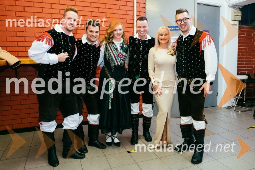  Miha Lesjak, ansambel Vikend;  Miha Volk, ansambel Vikend;  Marina Klinc Oset, pevka;  Primož Osek, ansambel Vikend;  Nuša Derenda, pevka;  Gregor Gramc, ansambel VikendDobrodelni koncert Klic dobrote za družine v stiski