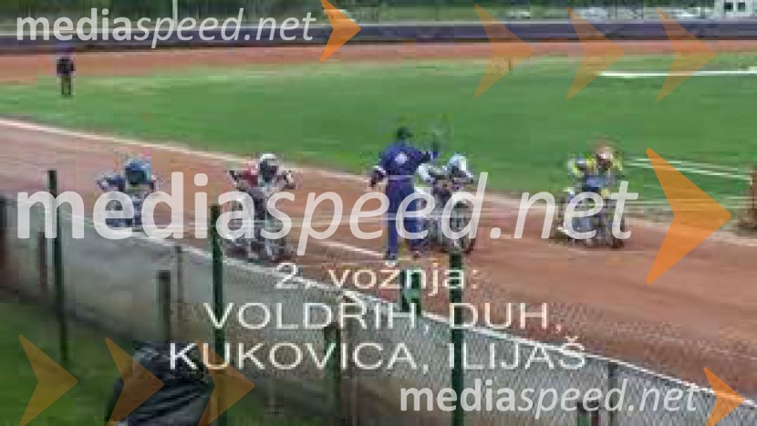 2. vožnja:
Matic Voldrih, Matija Duh, Samo Kukovica, Jasmin IlijašSPEEDWAY, Državno prvenstvo mladincev 2009, 3. dirka