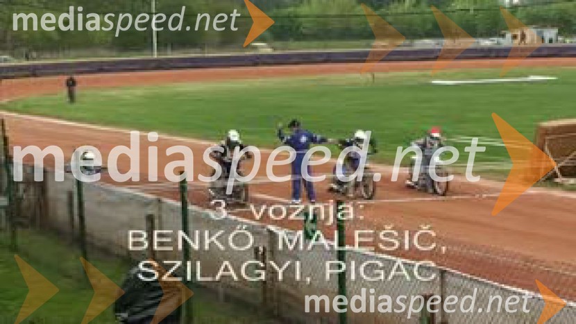 3. vožnja:
Roland Benko, Nikola Pigac, Tamasz Szilagyi, Nejc MalešičSPEEDWAY, Državno prvenstvo mladincev 2009, 3. dirka