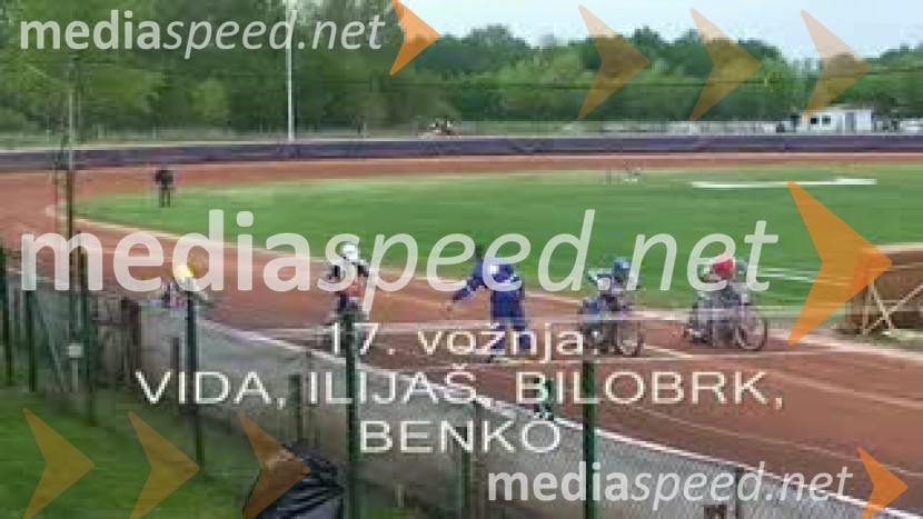 17. vožnja:
Roland BENKO, Jasmin ILIJAŠ, Ladislav VIDA, Marjan BILOBRKSPEEDWAY, Državno prvenstvo mladincev 2009, 3. dirka