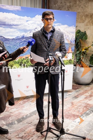  Matjaž Rakovec, župan Mestne občine KranjV Kranju prenovljena hidroelektrarna Standard