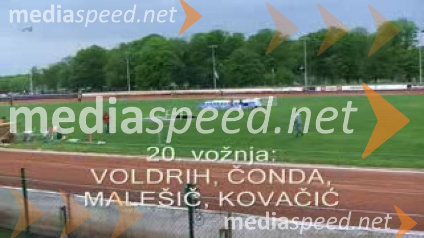20. vožnja: Dino KOVAČIĆ, Matic VOLDRIH, Aleksander ČONDA, Nejc MALEŠIČSPEEDWAY, Državno prvenstvo mladincev 2009, 3. dirka