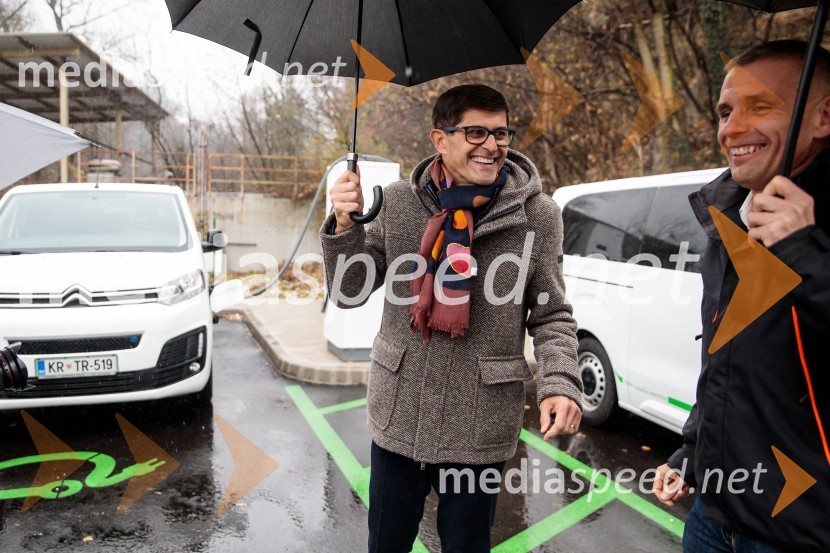  Matjaž Rakovec, župan Mestne občine KranjV Kranju prenovljena hidroelektrarna Standard
