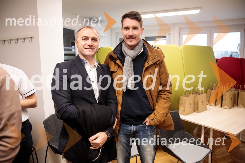  Klemen Malovrh, direktor, Zavod za turizem Kranj;  Janez Černe, podžupan Mestne občine KranjV Kranju prenovljena hidroelektrarna Standard