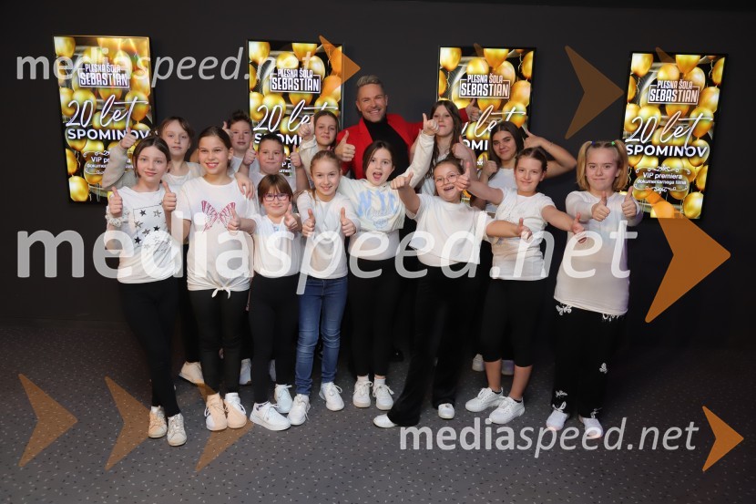  Sebastian Podgornik, pevec in plesalec20 let spominov, VIP premiera dokumentarnega filma o plesni šoli Sebastian