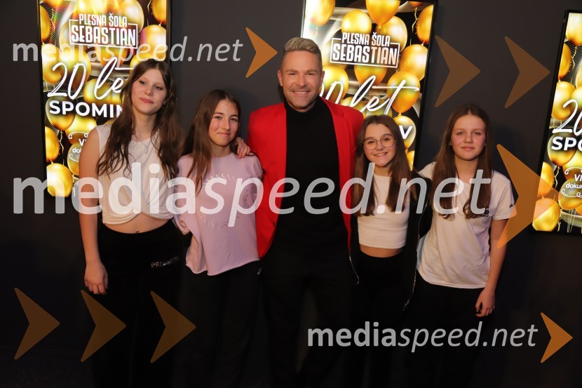  ... ;  ... ;  Sebastian Podgornik, pevec in plesalec;  ... ;  ... 20 let spominov, VIP premiera dokumentarnega filma o plesni šoli Sebastian