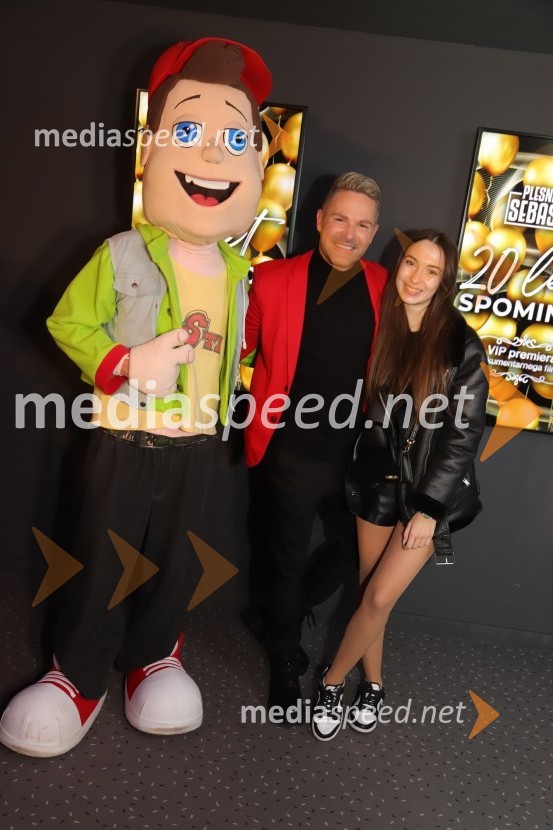  Sebastian Podgornik, pevec in plesalec;  ... 20 let spominov, VIP premiera dokumentarnega filma o plesni šoli Sebastian