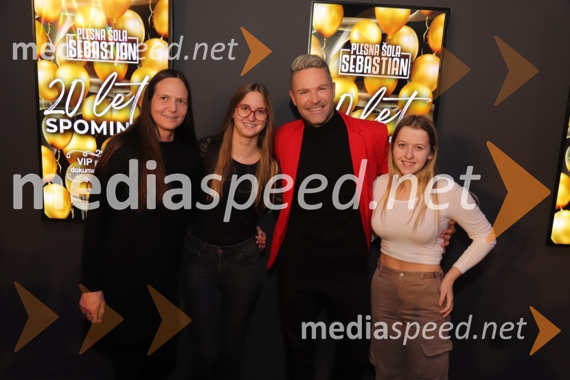  ... ;  ... ;  Sebastian Podgornik, pevec in plesalec;  ... 20 let spominov, VIP premiera dokumentarnega filma o plesni šoli Sebastian