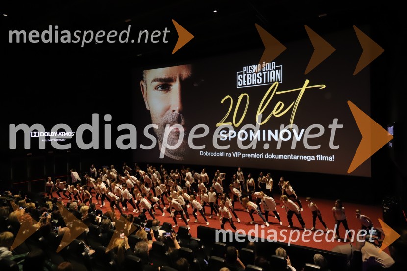 20 let spominov, VIP premiera dokumentarnega filma o plesni šoli Sebastian