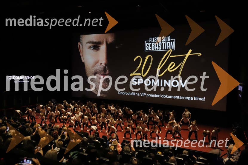 20 let spominov, VIP premiera dokumentarnega filma o plesni šoli Sebastian