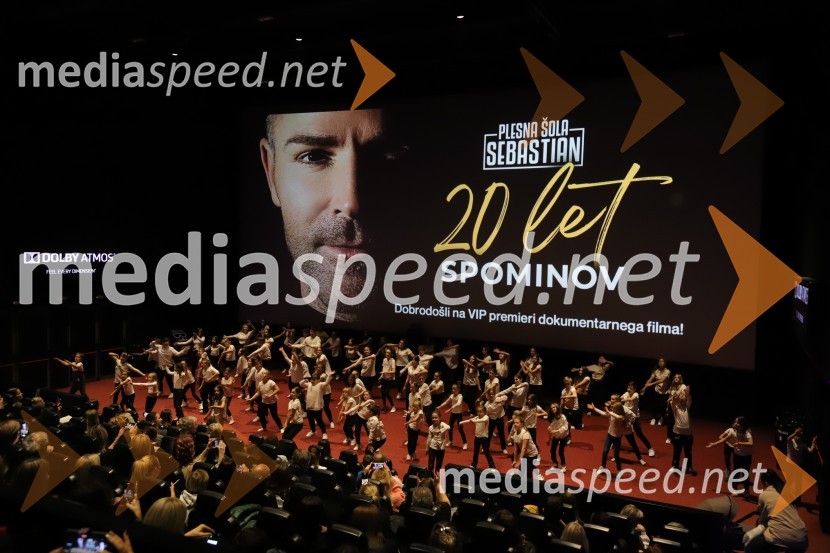 20 let spominov, VIP premiera dokumentarnega filma o plesni šoli Sebastian