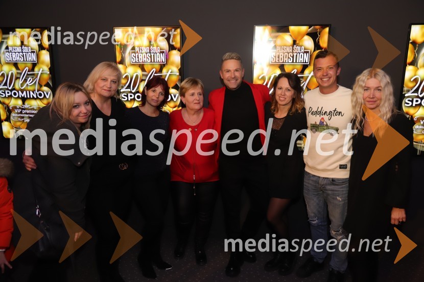  ... ;  ... ;  ... ;  ... ;  Sebastian Podgornik, pevec in plesalec;  ... ;  ... ;  ... 20 let spominov, VIP premiera dokumentarnega filma o plesni šoli Sebastian