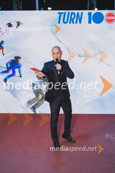  Peter Poles, televizijski voditelj100-letnica blagovne znamke Colmar