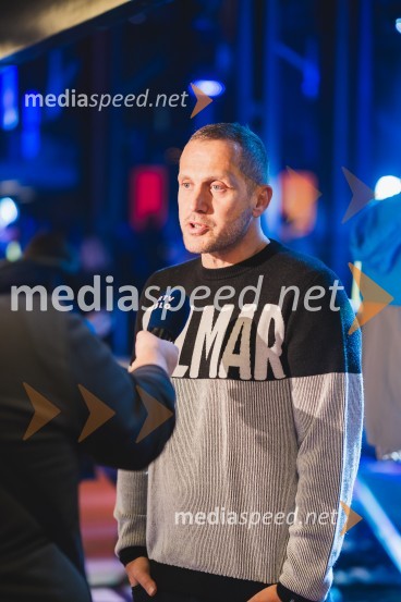  Jure Košir, nekdanji smučar100-letnica blagovne znamke Colmar