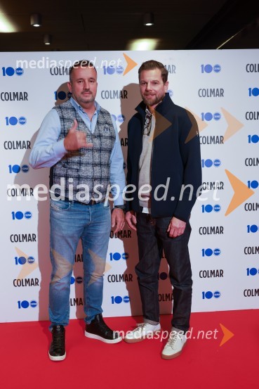  Robert Šterpin, direktor, Bora d.o.o.;  Boštjan Novak, Bora d.o.o.100-letnica blagovne znamke Colmar