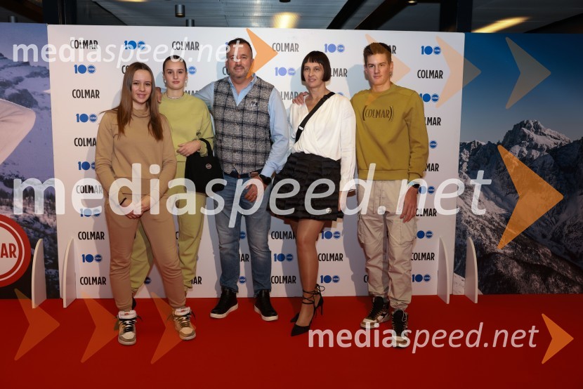  Alin Šterpin;  Hana Šterpin;  Robert Šterpin, direktor, Bora d.o.o.;  Tamara Šterpin, Bora d.o.o.;  ... 100-letnica blagovne znamke Colmar