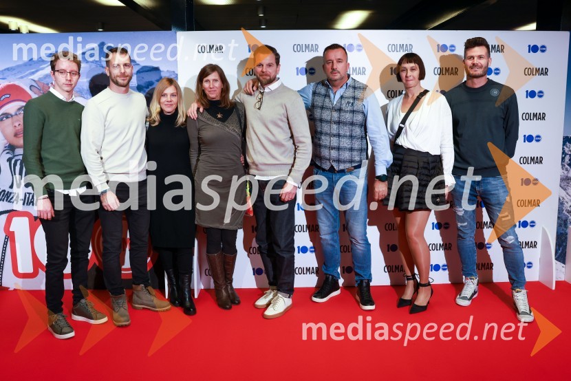  ... ;  ... ;  ... ;  ... ;  Boštjan Novak, Bora d.o.o.;  Robert Šterpin, direktor, Bora d.o.o.;  Tamara Šterpin, Bora d.o.o.;  ... 100-letnica blagovne znamke Colmar