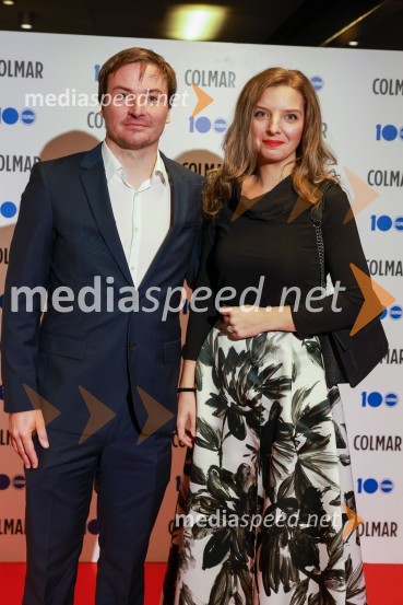  Rok  Marguč, deskar na snegu;  Tina Zavšek100-letnica blagovne znamke Colmar